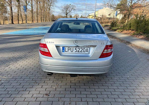 Mercedes-Benz Klasa C cena 29900 przebieg: 189000, rok produkcji 2007 z Puławy małe 137